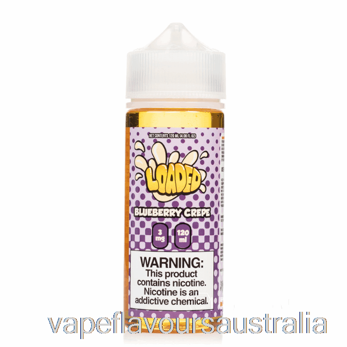 Vape Flavours Australia Blueberry Crepe - Loaded E-Liquid - Ruthless Vapors - 120mL 3mg